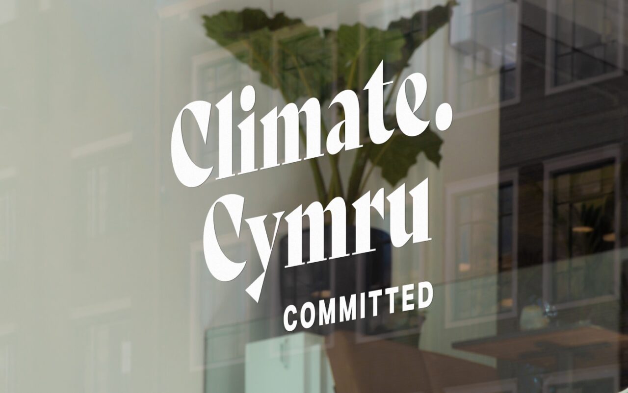 Climate Cymru Window Sticker