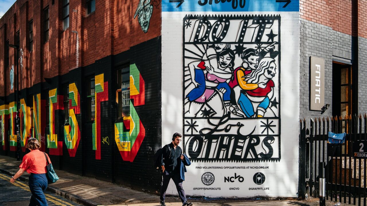 'Do it for others' by Poppy Chancellor: https://graffitilife.co.uk/do-it-for-others/